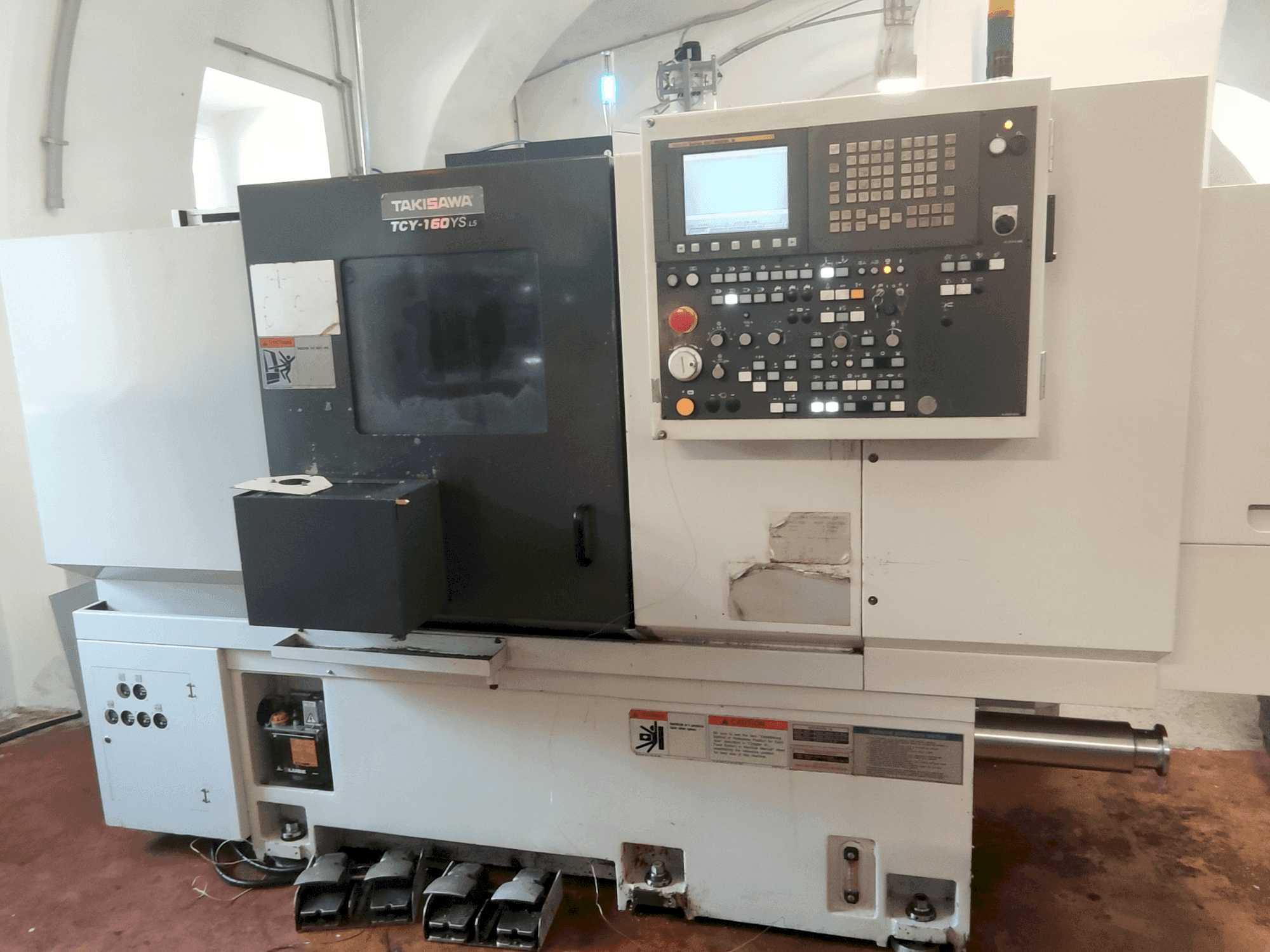 Front view of Takisawa TCY-160YS L5  machine