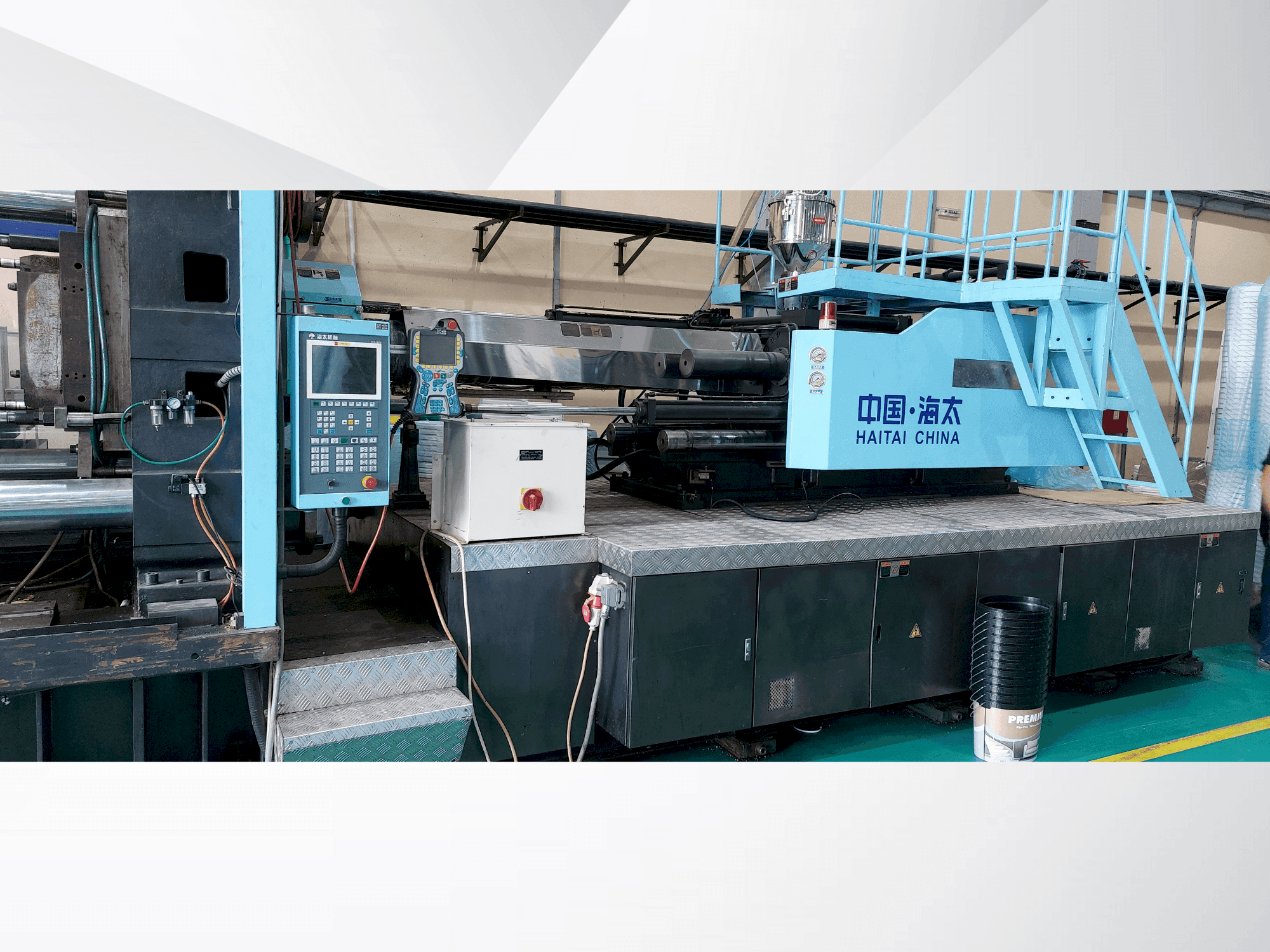 Front view of HAITAI HTW 10000  machine