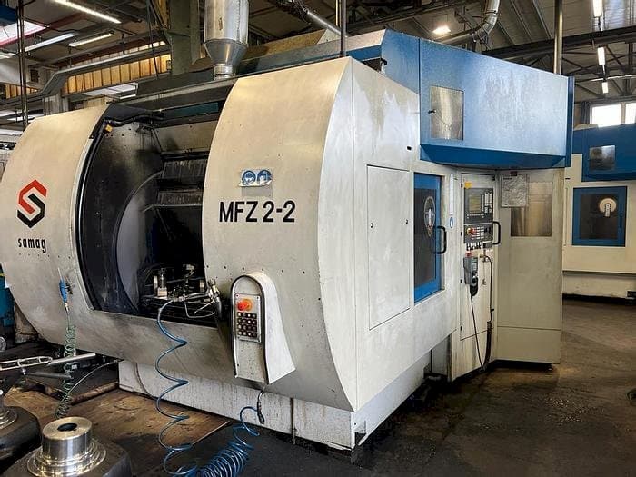 Front view of SAMAG MFZ 2-2 machine