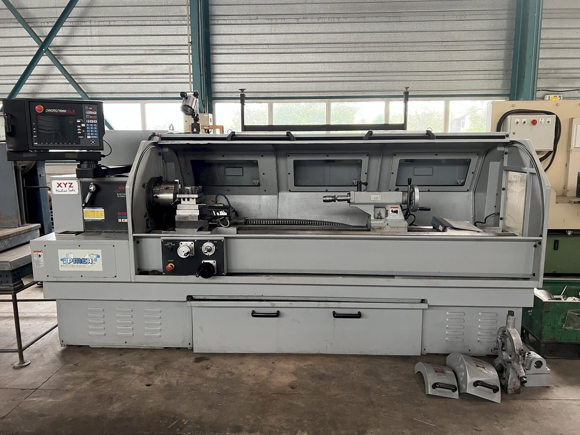 Front view of XYZ PROTURN SLX 425-2M machine