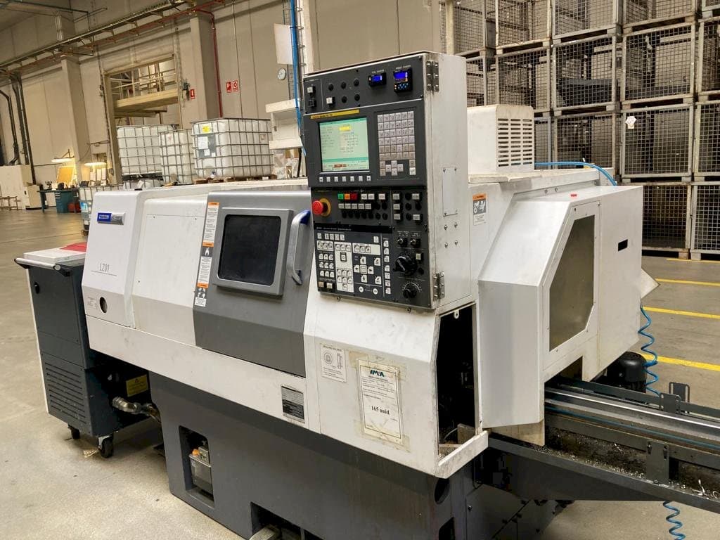 Front view of Miyano LZ-01RY2 machine