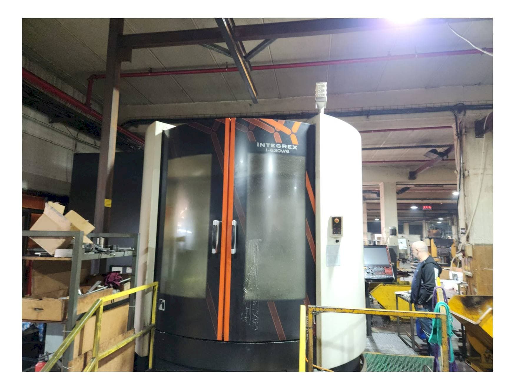 Front view of Mazak INTEGREX i-630V/6  machine