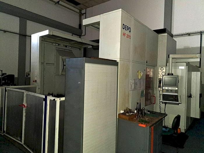 Front view of DEPO HP machine