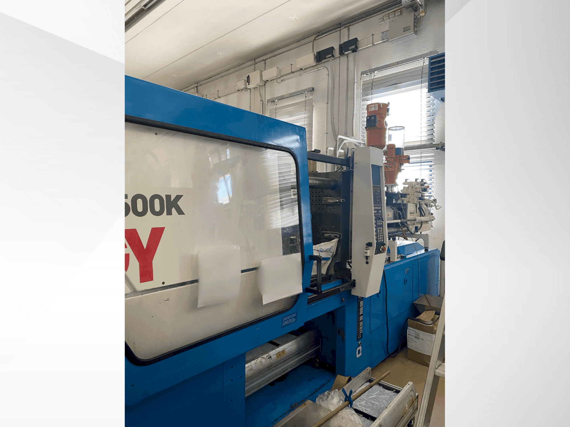 Front view of Netstal S-1500K-460  machine