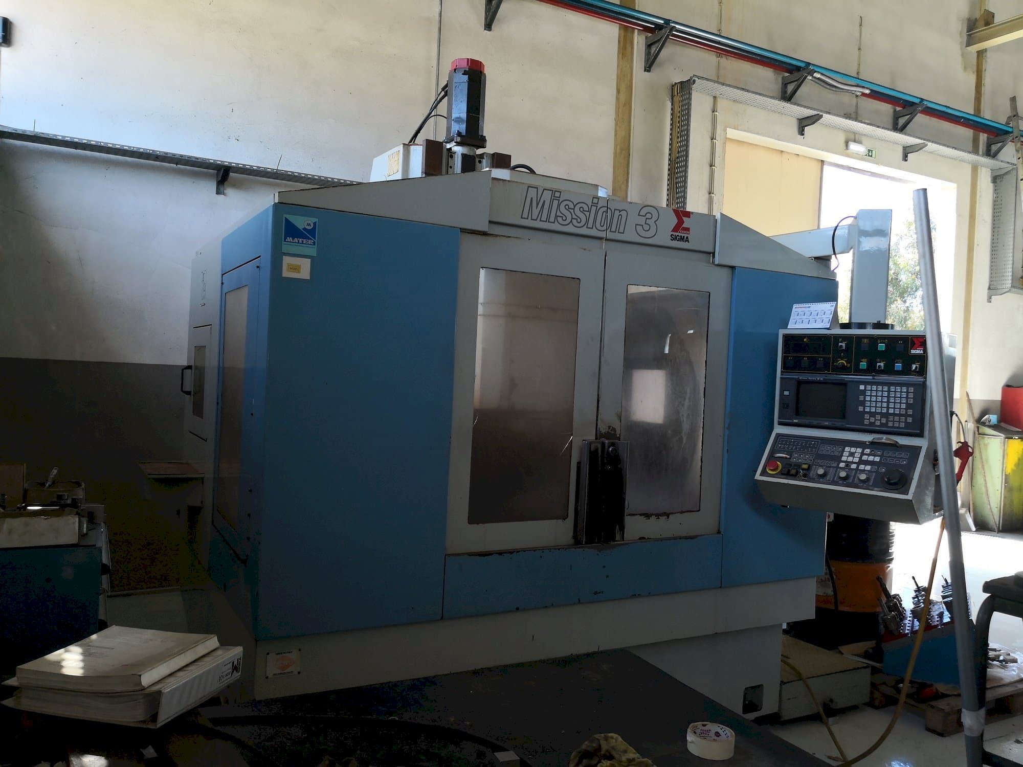 Front view of Sigma Mission 3 machine