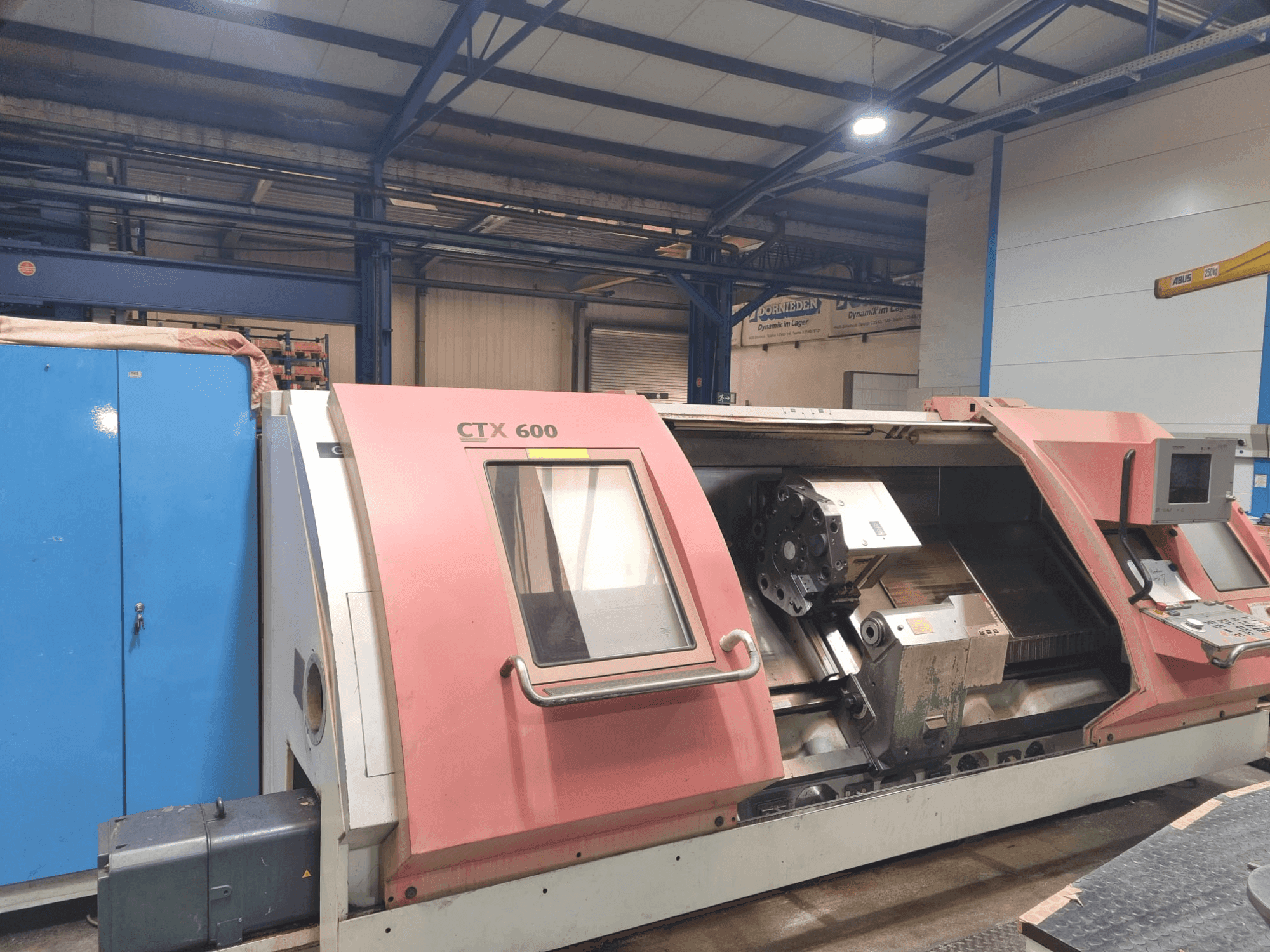 Front view of Gildemeister CTX 600  machine