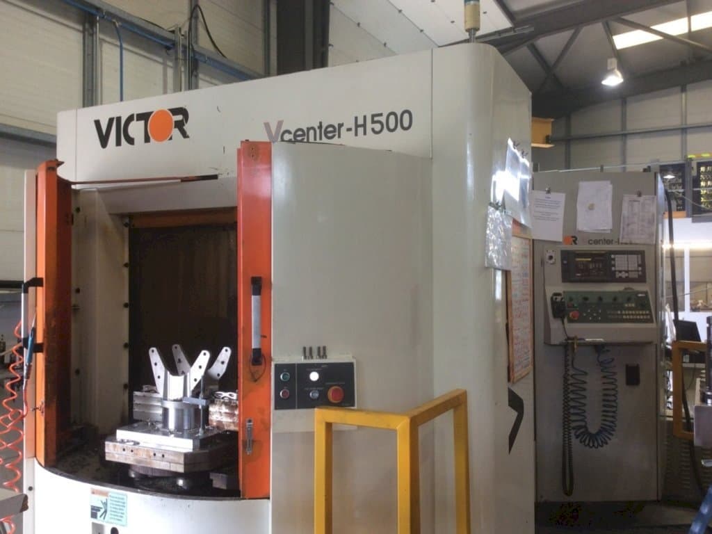 Front view of Victor H 500 machine