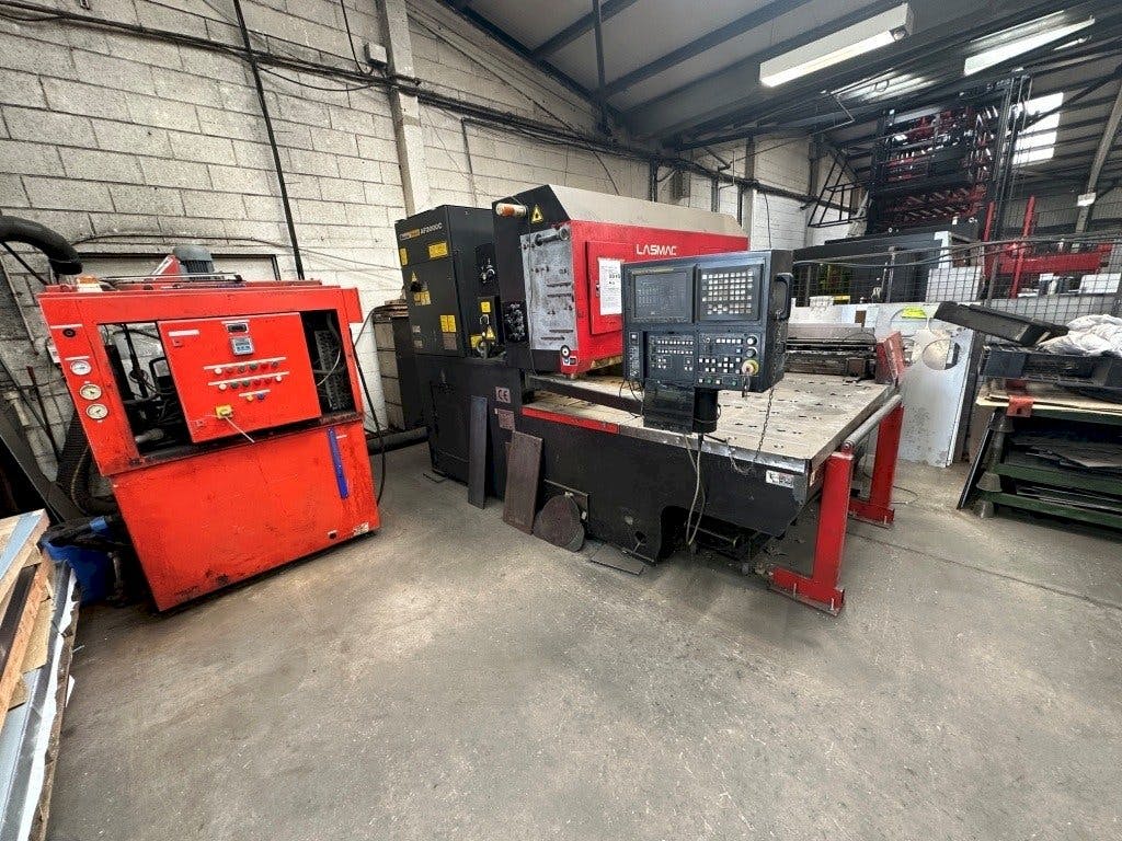Front view of AMADA Lasmac LC1212A3  machine