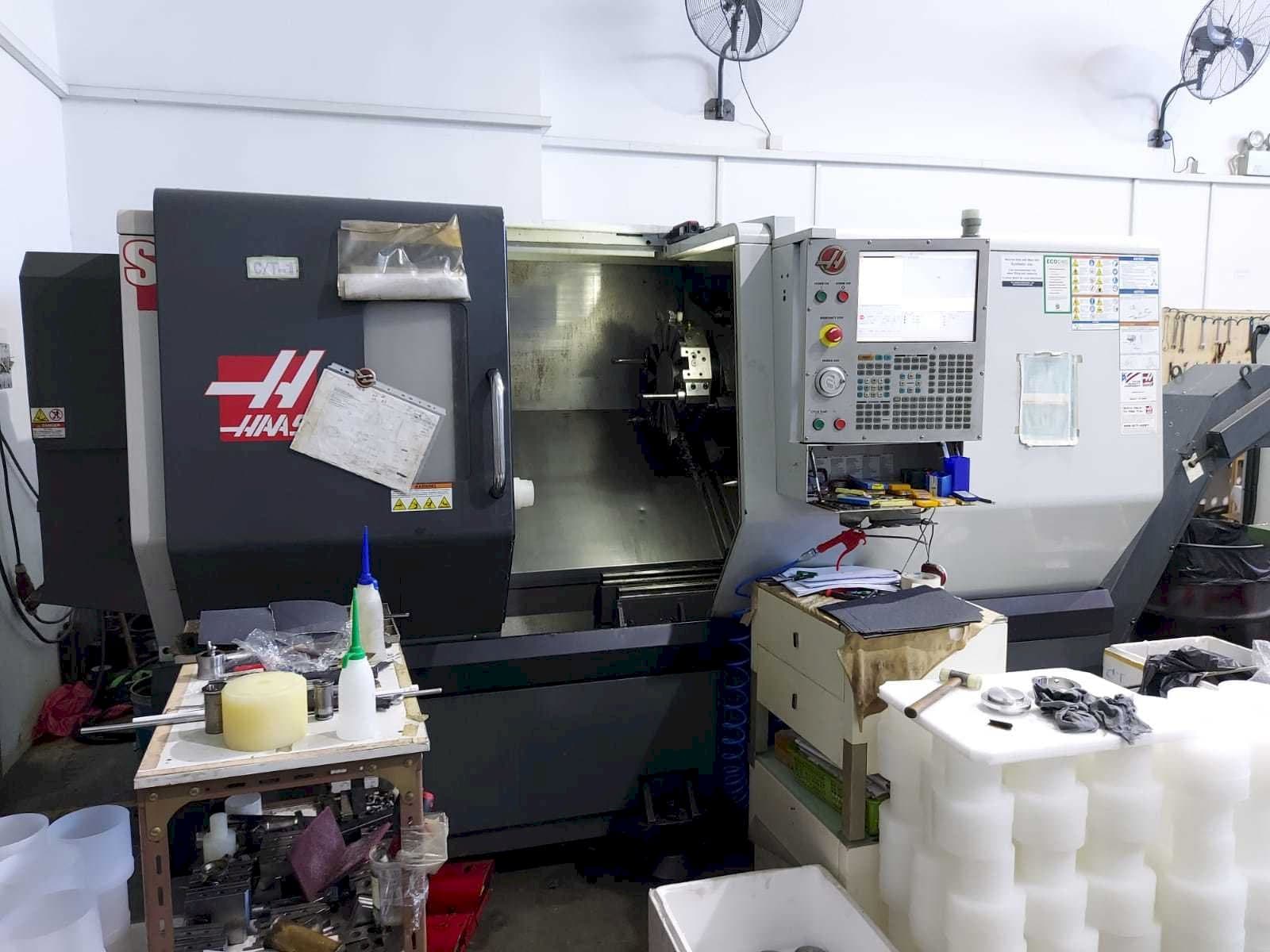 Front view of HAAS ST-30 machine