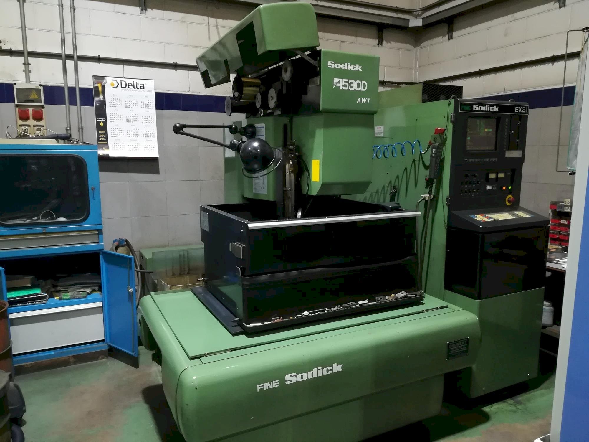 Front view of Sodick A-530D machine