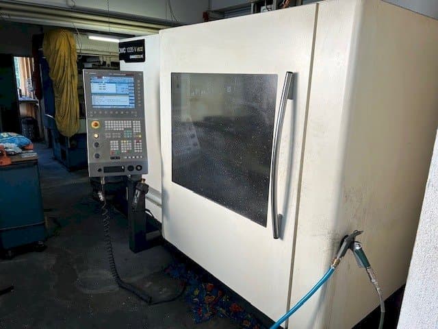 Front view of DMG 1035 Evo machine