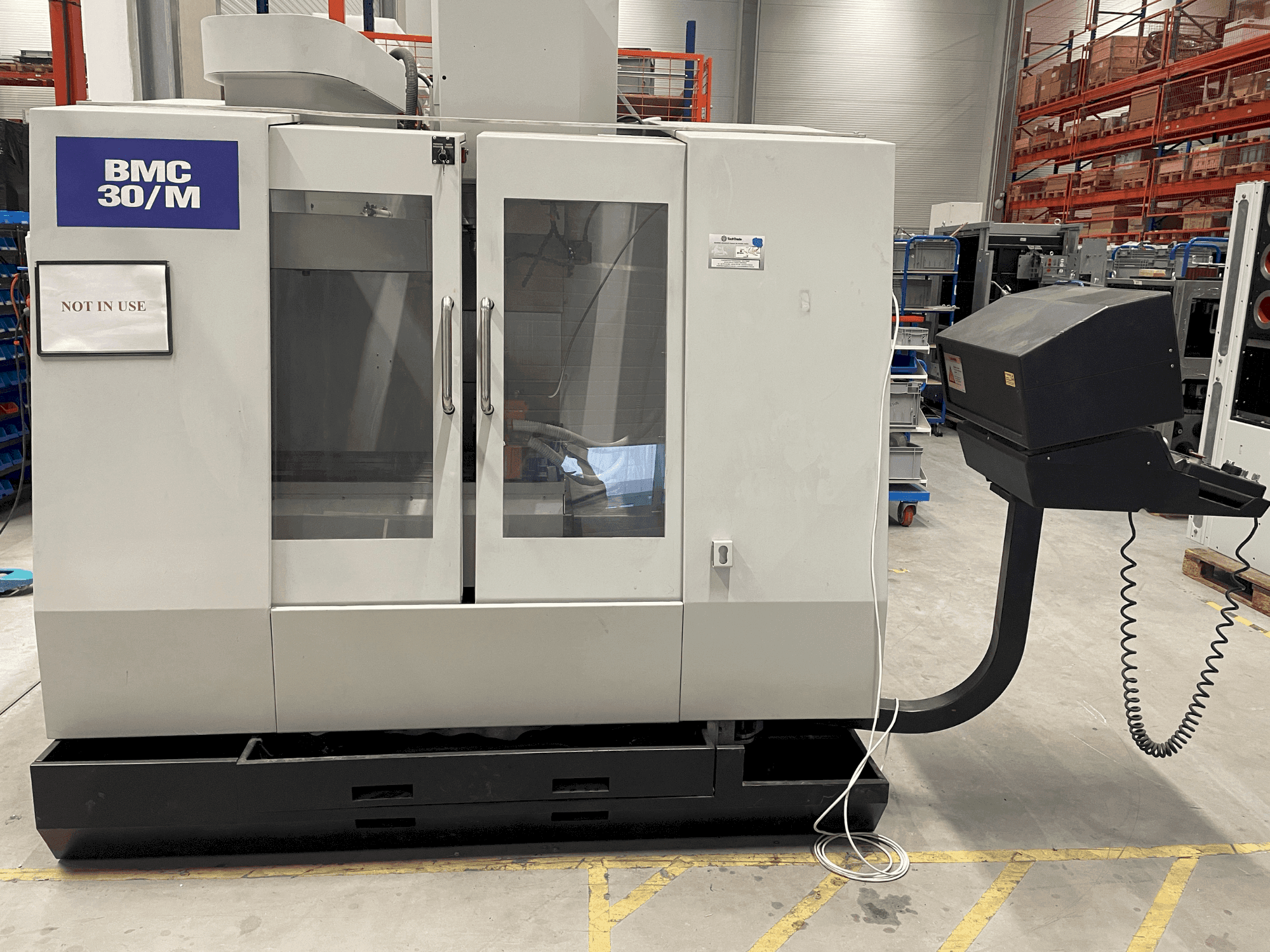 Front view of Hurco BMC-30M machine