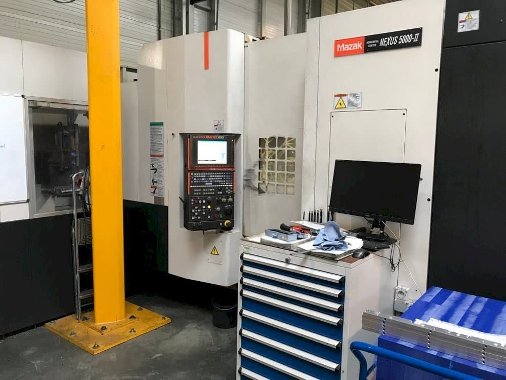 Front view of Mazak Nexus 5000-II machine