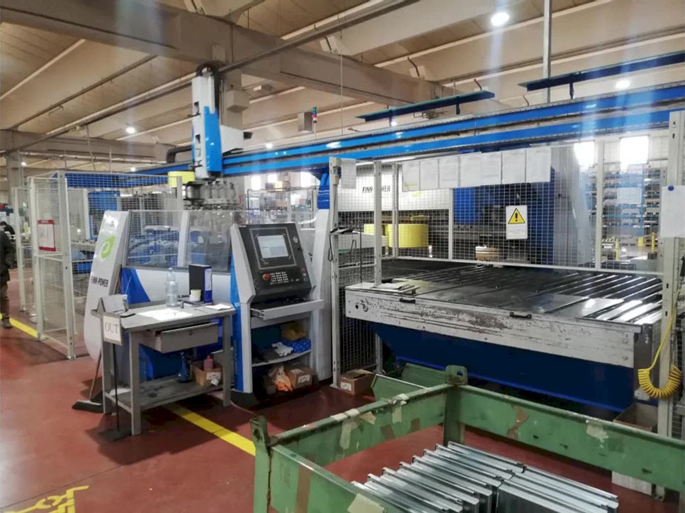 Front view of Finn-Power EBE5  machine