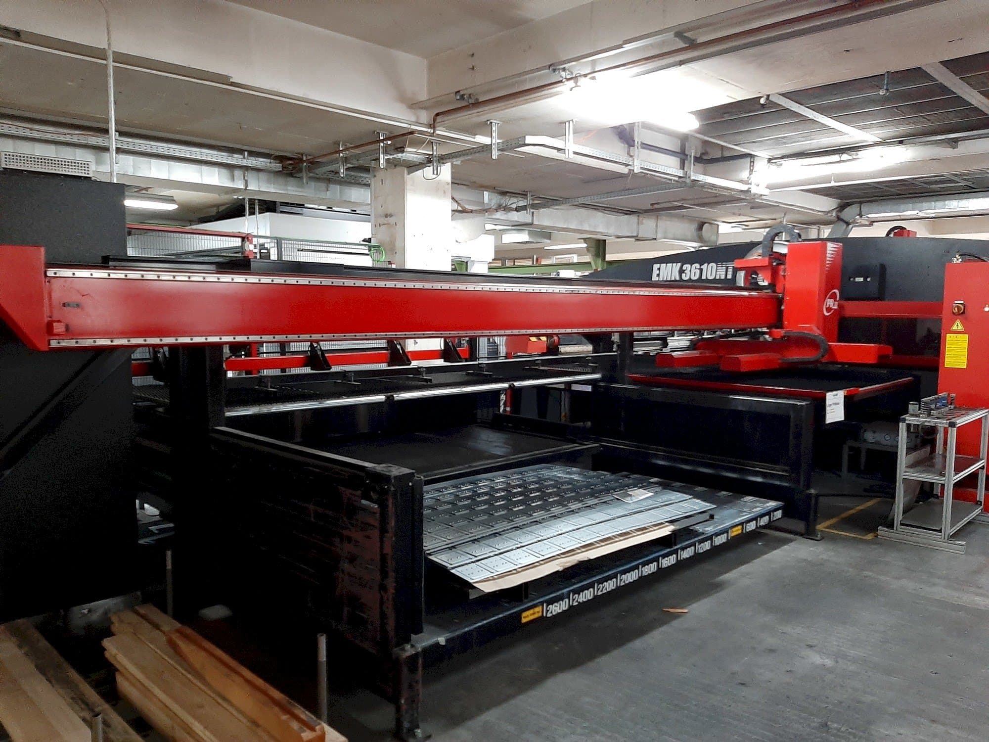 Front view of AMADA EMK 3610NT machine