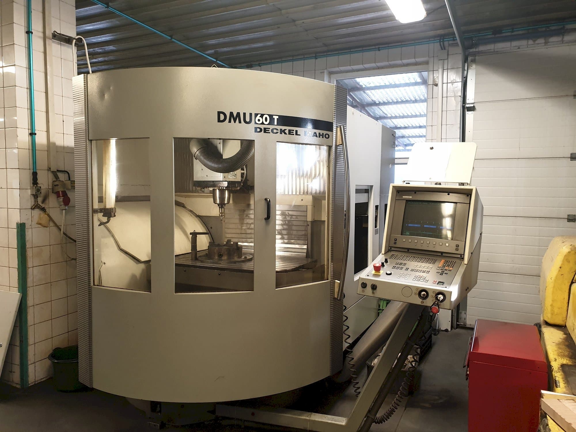 Front view of DECKEL MAHO DMU 60T machine