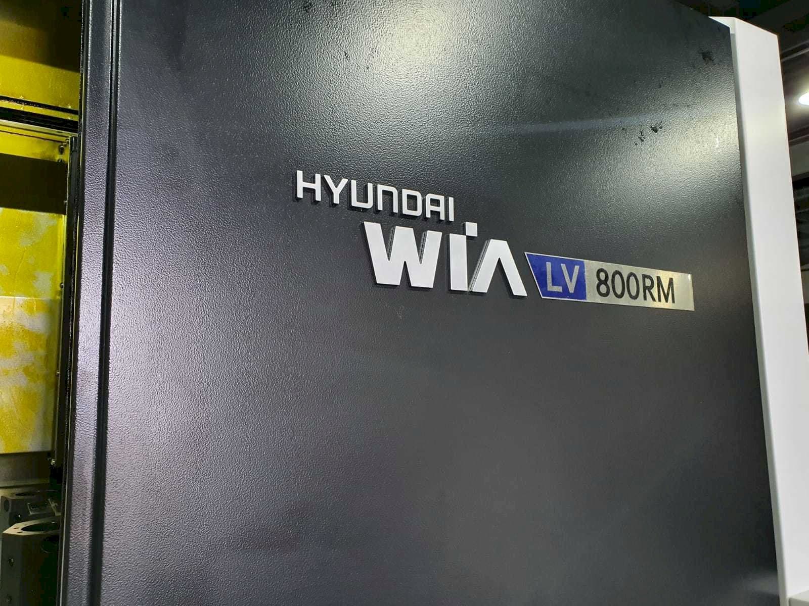 Front view of Hyundai Wia LV800RM machine