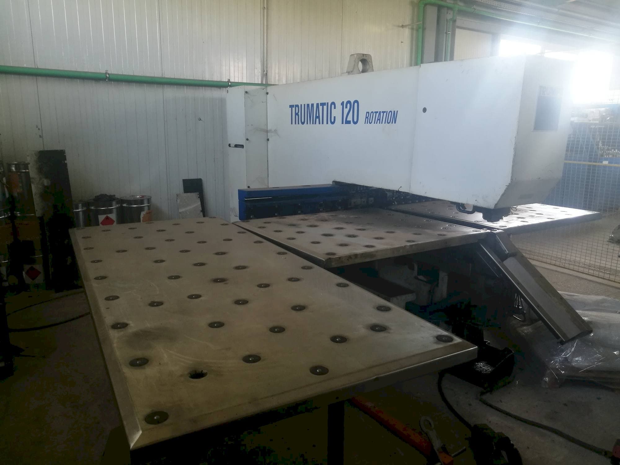 Front view of Trumpf Trumatic 120R  machine