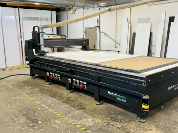 Front view of GEWEMA AXOLOX 4021 machine