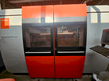 Front view of Bystronic Bysprint Pro 3015 machine