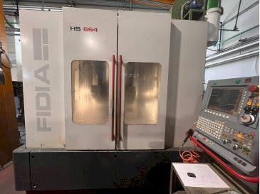 Front view of Fidia HS 664  machine