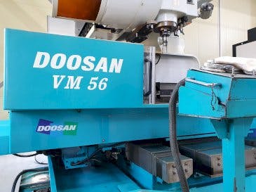 Front view of Doosan VM56  machine