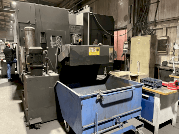 Front view of Mazak HI Nexus 6000 II  machine