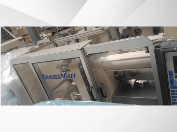 Front view of Krauss Maffei 340 c2/80 machine