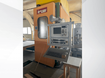 Front view of KRÜSI KM-95 G1 machine