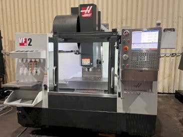 Front view of HAAS VF-2  machine