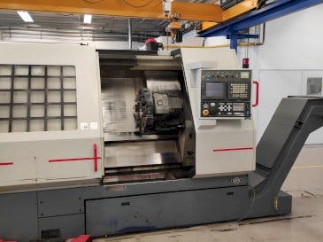 Front view of ZPS S-80/750 CNC  machine