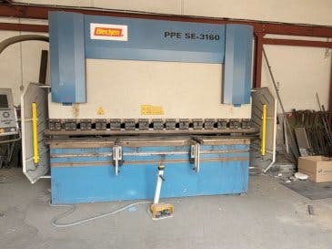 Front view of Blecken PPE SE-3160  machine