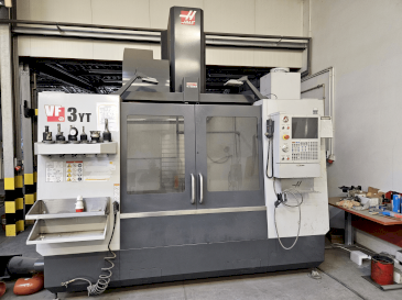 Front view of HAAS VF-3YT/50  machine