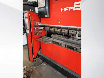 Front view of AMADA HFP 80-25 machine