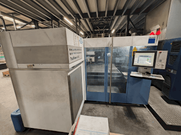 Front view of TRUMPF TruLaser 3030 machine