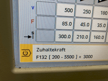 Front view of Arburg Allrounder 920 S 5000-2100 machine