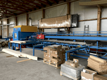 Front view of HUNDEGGER Speed-Cut SC1 machine