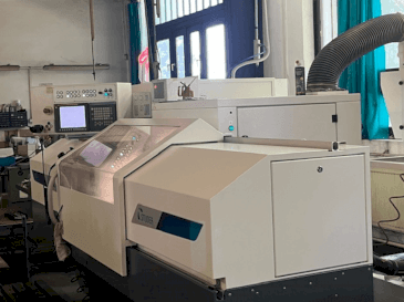 Front view of STUDER Favorit CNC machine