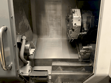 Front view of HAAS ST-20Y machine