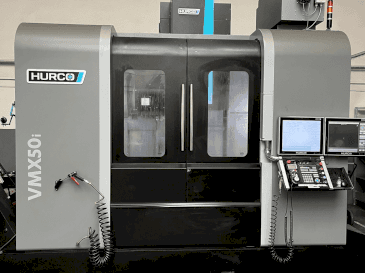 Front view of Hurco VMX50i machine