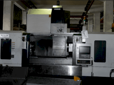 Front view of Akira Seiki Performa HV 8A machine