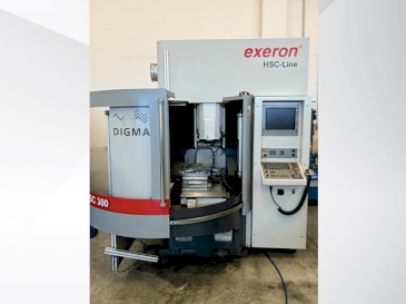 Front view of Exeron DIGMA HSC 300  machine