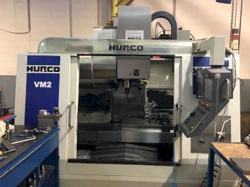 Front view of Hurco VM2  machine