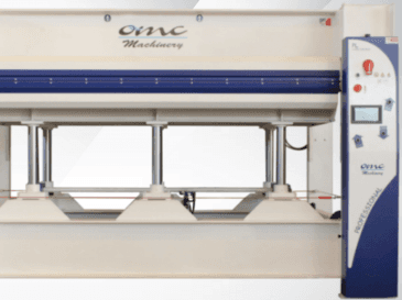 Front view of OMC PL 90s  machine