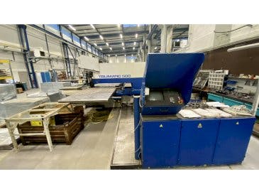 Front view of Trumpf Trumatic 500R  machine