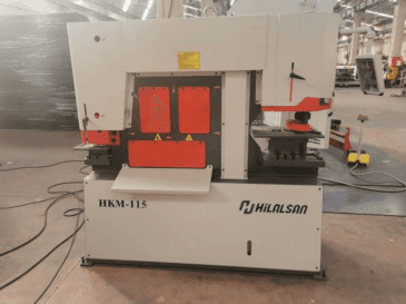 Front view of HILALSAN HKM-115 machine