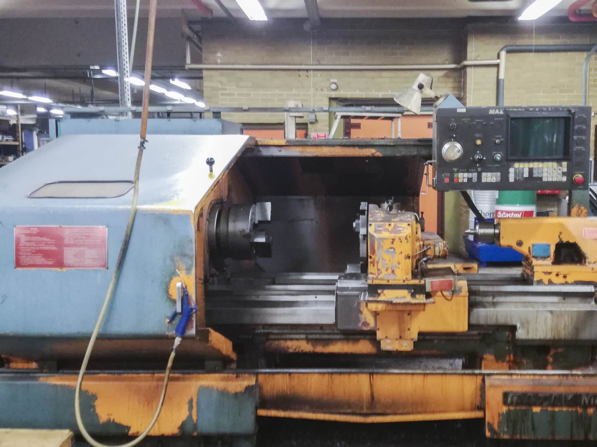 Front view of Mazak M4-1000 Machine