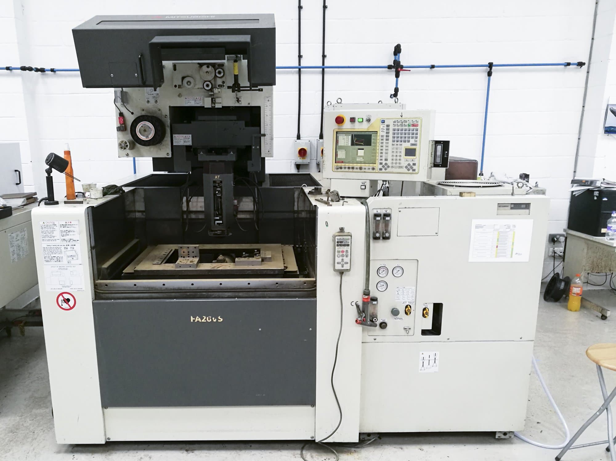 Front view of Mitsubishi Electric FA20-VS machine