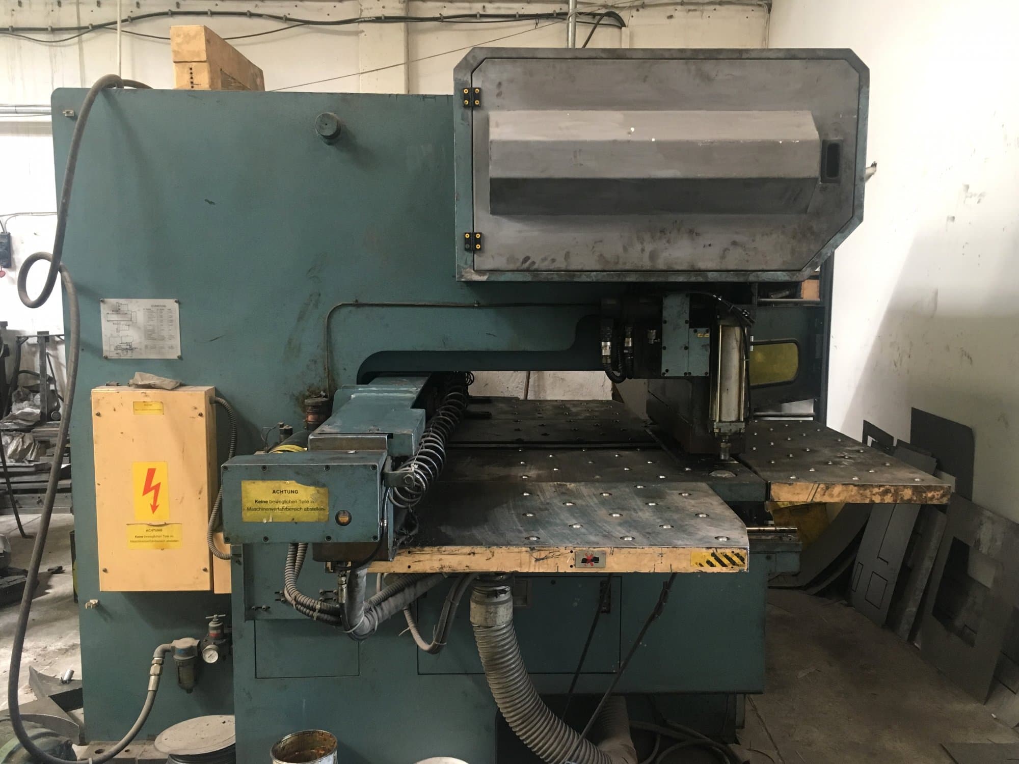 Front view of AMADA OCTO-334 Machine