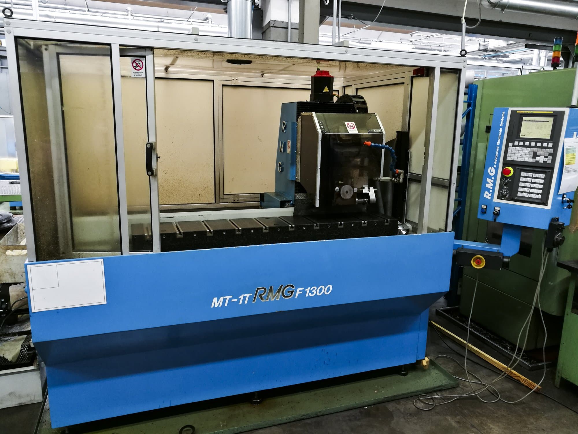 Front view of RMG MT-1T-F 1300 machine